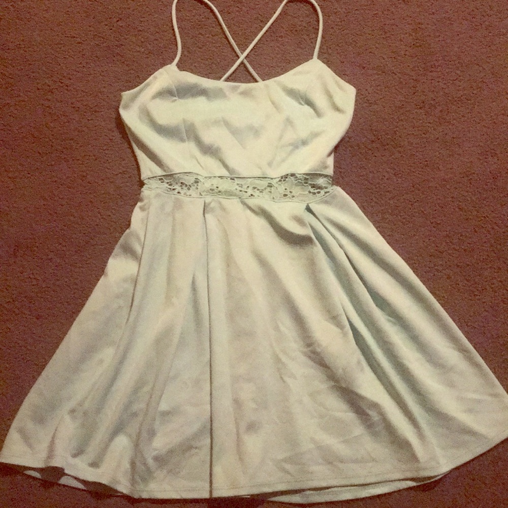 Mint green dress